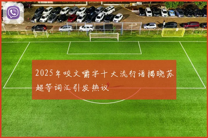 2025年咬文嚼字十大流行语揭晓苏超等词汇引发热议