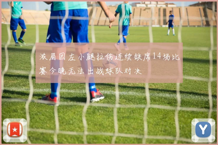 浓眉因左小腿拉伤连续缺席14场比赛今晚无法出战球队对决
