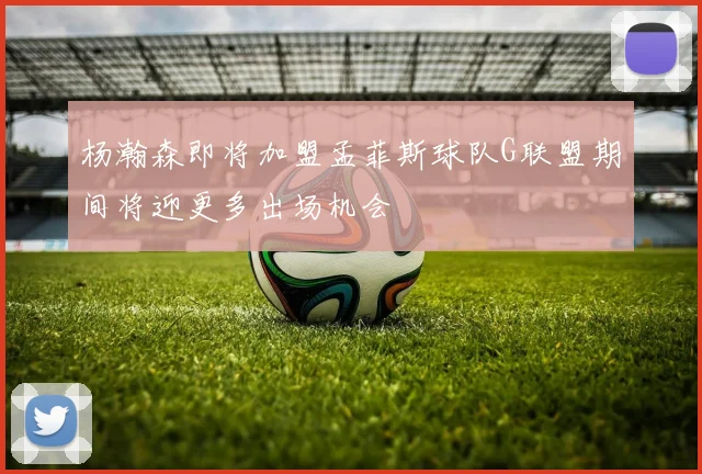 杨瀚森即将加盟孟菲斯球队G联盟期间将迎更多出场机会
